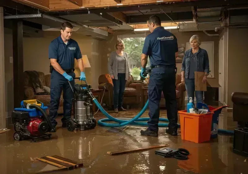 Basement Water Extraction and Removal Techniques process in Escobares, TX