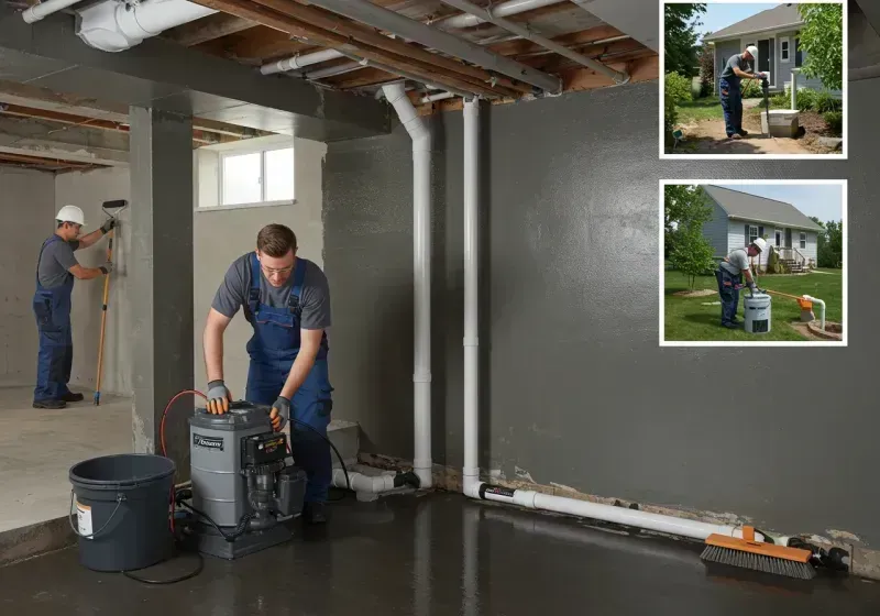 Basement Waterproofing and Flood Prevention process in Escobares, TX